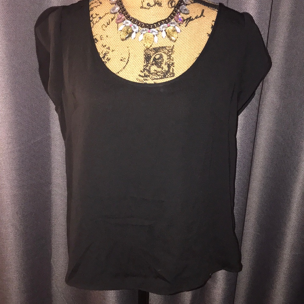 Guess Open Back Blouse